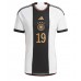 Camiseta Alemania Leroy Sane #19 Primera Equipación Mundial 2022 manga corta